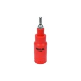 Cumpara ieftin Bit hex 4 x 75 mm cu adaptor 3/8&quot; vde Yato YT-21080