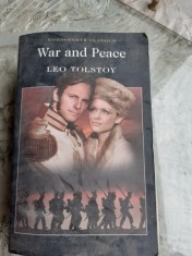WAR AND PEACE - LEO TOLSTOY (CARTE IN LIMBA ENGLEZA)