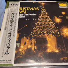 Vinil "Japan Press" Arthur Fiedler ✳ Boston Pops – A Christmas Festival (VG+)