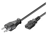 Cablu de alimentare 3x0,75mm2 IEC C13 mamă, 1,8m, 10A - Goobay