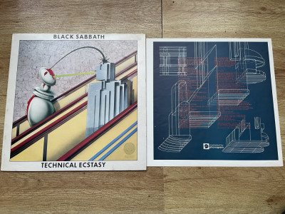 Black Sabbath - technical ecstasy (1976,VERTIGO,UK) vinil vinyl foto