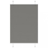 vidaXL Jaluzea plisată Antracit 100x150 cm Lățime țesătură 99,4 cm