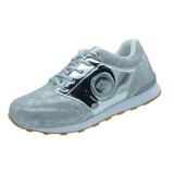 Pantofi sport pentru fete American Club ES ES 10 19A-35, Argintiu