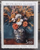 BC97, Monaco 1072 si 1976, 2 serii picturi Cezanne si Van Gogh-flori (2 poze), Nestampilat