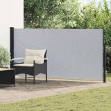 vidaXL Jaluzea laterală retractabilă Gri 300 x 140 cm Poliester 42035410