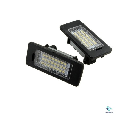 Set 2 Lampi Iluminare Numar Inmatriculare Led pentru BMW foto