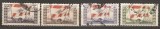 Lot timbre Liban &ndash; steag + cedru, valori 10F&ndash;25F, obliterate -A80