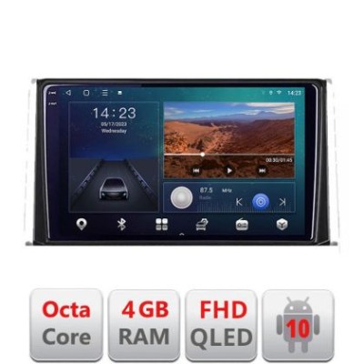 Navigatie Toyota Auris 2017- B-AURIS Android Ecran QLED octa core 4+64 carplay android auto KIT-AURIS+EDT-E310V3 CarStore Technology foto