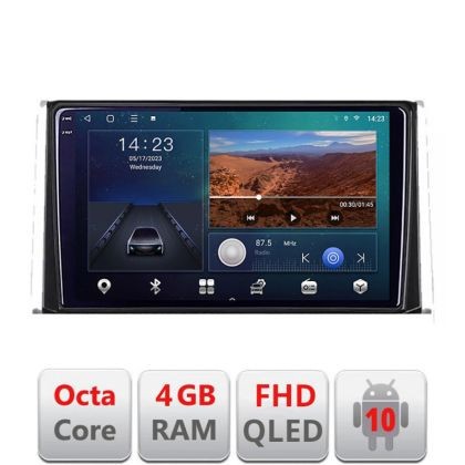 Navigatie Toyota Auris 2017- B-AURIS Android Ecran QLED octa core 4+64 carplay android auto KIT-AURIS+EDT-E310V3 CarStore Technology