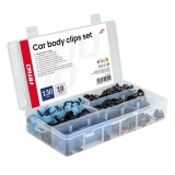 Set mic de cleme și știfturi auto cu unelte 148 buc AMIO-04741