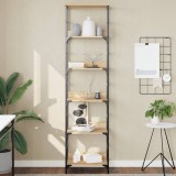 vidaXL Bibliotecă, stejar sonoma, 50x33x188,5 cm, lemn prelucrat