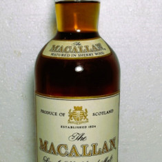 whisky Macallan YEAR 12 OLD 70 CL, 43% VOL, IMP. PALLINI (ITALY) ANI 80