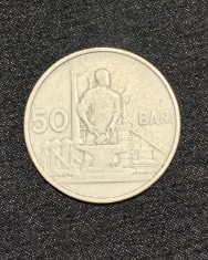 Moneda 50 bani 1955 RPR foto