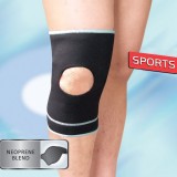 Genunchieră Neopren, Negru, Suport Sportiv, Oem