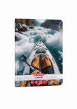 CAIET A4 80 FILE, HARTIE 70G/MP FSC MIX, PATRATELE, COLTURI ROTUNJITE, MOTIV, Herlitz