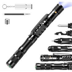 Pix tactic IdeallStore&reg;, Comando Specialist, multifunctional, aluminiu, 13.5 cm, negru