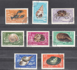 M1 TW 1 - 1966 - Crustacee si moluste, Fauna, Stampilat