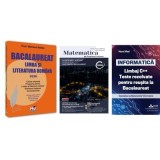 Pachet Bacalaureat 2026. Limba si literatura romana, Matematica pe intelesul tuturor 2026. M-mate-info, M-stiintele naturii si INFORMATICA. Limbaj C++