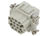 Conector ILME HDC mamă 10 pini 16A 600V CQE