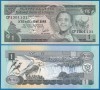 Bancnota Etiopia 1 Birr 1976/1969 P-30b UNC Necirculata - Numismatica Africa