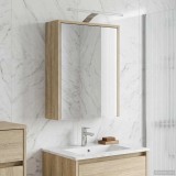 vidaXL Dulap cu oglindă pentru baie Stejar Sonoma 43 x 16 x 62.5 cm 889145