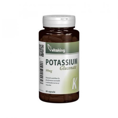 Potasiu (gluconate) 99mg 60cps foto