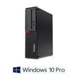 Calculatoare Lenovo M910s SFF, Intel i3-7100, 8GB DDR4, 120GB SSD, Win 10 Pro