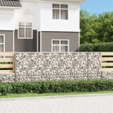 vidaXL Perete gabion cu capace, 300x50x100 cm, oțel galvanizat