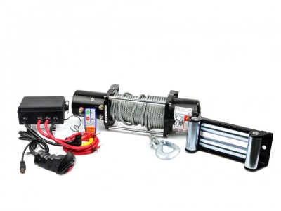 Troliu electric, 12V, 5443 Kg, Geko G81707 foto