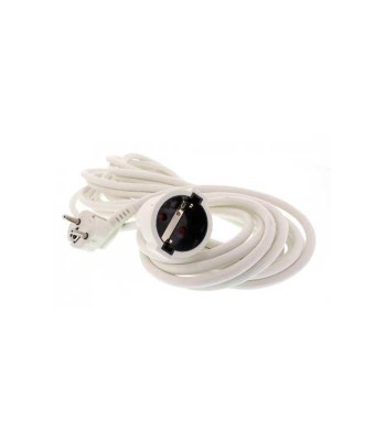 Cablu prelungitor 10m 3x1.5mm alb IP20 3500W 16A Well foto