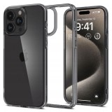 Husa pentru iphone 15 pro spigen ultra hybrid, space crystal