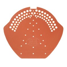 Placuta PVC pentru inchidere coama, Bramac, rosu caramiziu