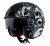 Casca open face pentru scuter - motocicleta MT Le Mans 2 S SV Breakout B2 negru mat (ochelari soare integrati) &ndash; omologare noua ECE 22.06 L (59/60cm)