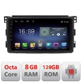 Navigatie Smart 2005-2010 F-Smart05 Octa Core cu Android Radio Bluetooth Internet GPS WIFI DSP 8+128GB 4G CarStore Technology