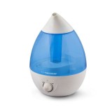 Umidificator, Esperanza, Vapori, 2.6l, Alb/Albastru