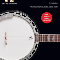 Hal Leonard Banjo Method Book 1 - Deluxe Beginner Edition for 5-String Banjo with Audio & Video Access Included
