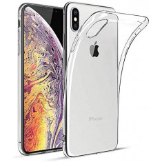 Husa Apple iPhone XS MAX, Silicon TPU slim Transparenta, PRODUS NOU
