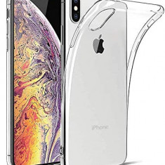 Husa Apple iPhone XS MAX, Silicon TPU slim Transparenta, PRODUS NOU