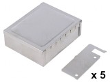 Carcasă de Oțel cu Compartiment 68x83x28mm
