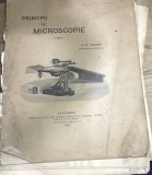 CRT1FR Carte Veche 1900 Principii De Microscopie D N Voinov Carol Gobl Bucuresti Stiinta Gravura Carol Gobl Defect