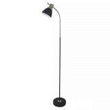 Lampadar 1540mm soclu e27 - negru/crom, Oem