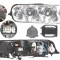 Far Volkswagen Touareg (7l), 10.2002-12.2006, fata, Dreapta, xenon; D1S+H7+PY21W+W5W; electric; fara unitate control; fara ballast; cu motor, DEPO