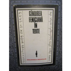 G&acirc;ndirea feniciană &icirc;n texte - Constantin Daniel