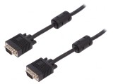 Cablu D-Sub 15pin HD Negru 3m