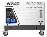 Generator invertor diesel in carcasa insonorizata KS 6500iDE S ATSR