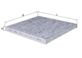 MAHLE LAK 301 Filtru, aer habitaclu