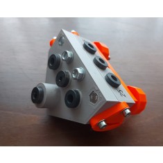 Sablon mobila pentru minifix 15 gaurire frezare directa bucse metalice