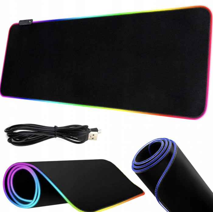 BACKLIT MOUSE PAD DE JOCURI A CONDUS XXL