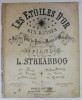 LES ETOILES D &#039;OR No. 1 , VALSE par L. STREABBOG , CCA. 1900 , PARTITURA