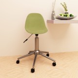 Cumpara ieftin Scaun de birou pivotant, verde, material textil